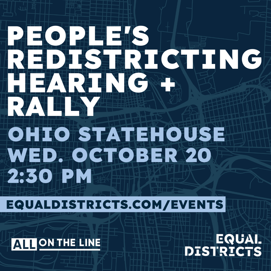 People's Redistricting Hearing + Rally - CAIR-Ohio